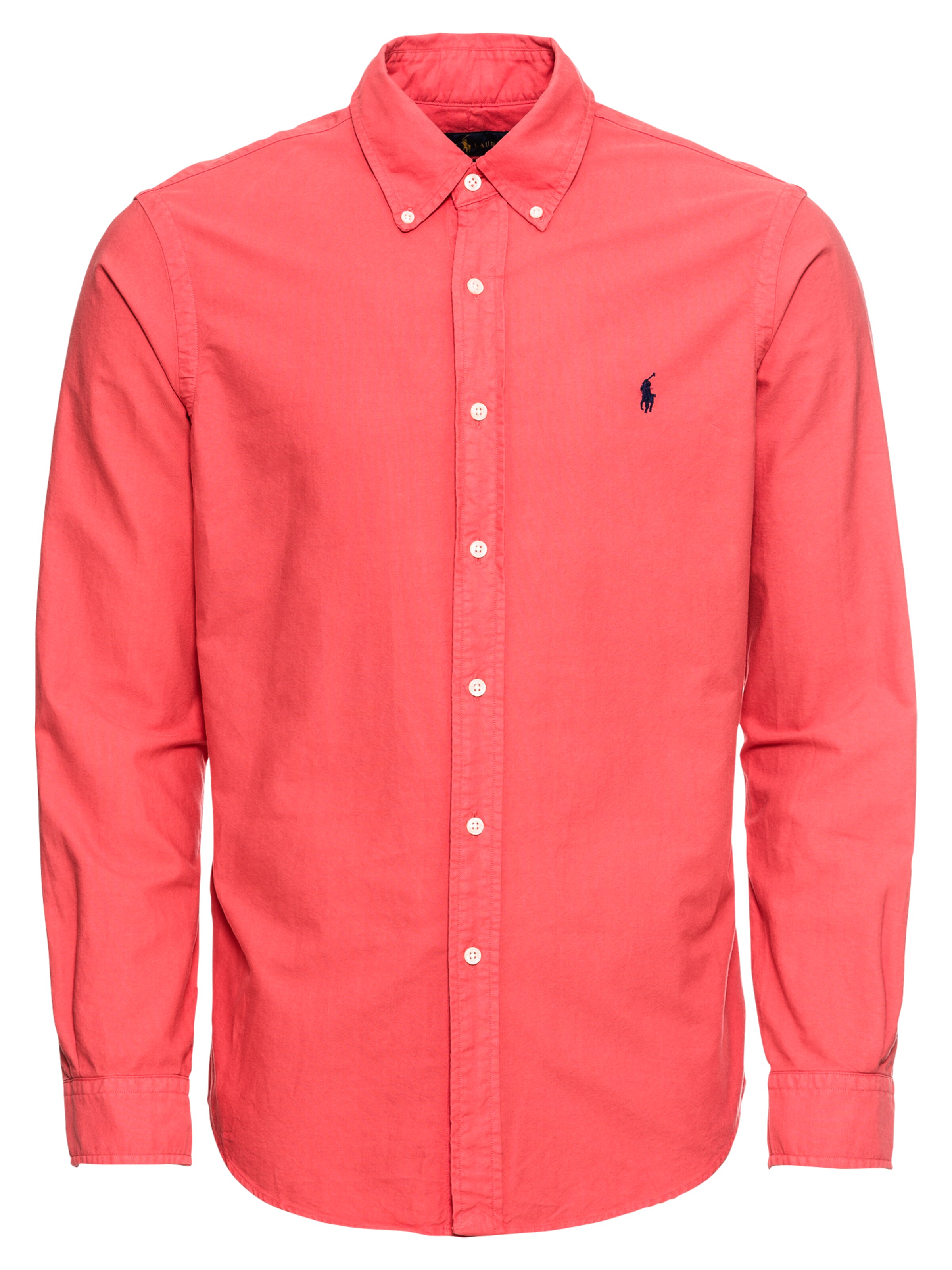 POLO RALPH LAUREN - Overhemd 'SL BD PPCSPT-LONG' in de kleur Rood