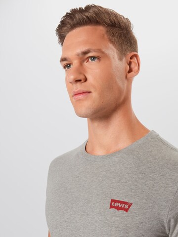 LEVI'S ® Shirt '2 Pack Crewneck Graphic' in Grey