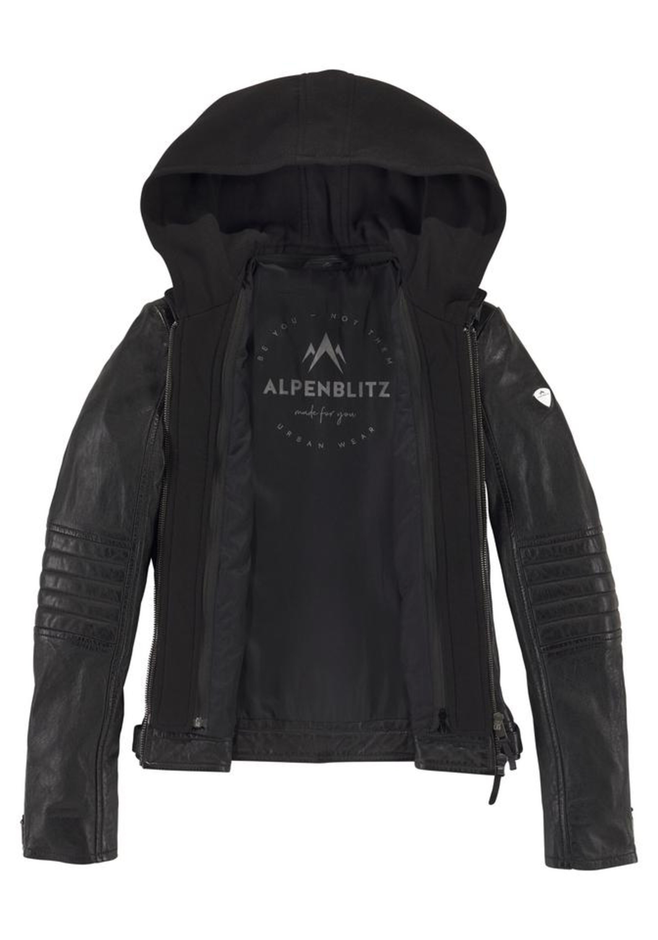 ALPENBLITZ Between-Season Jacket in Black