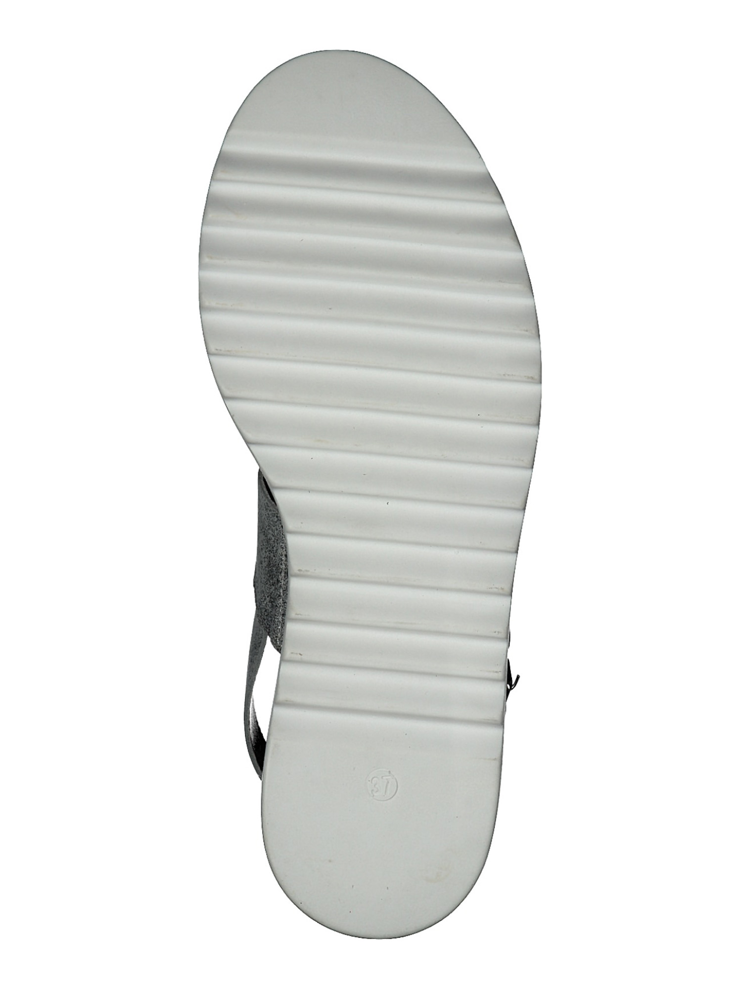 TAMARIS Sandale in Silber 