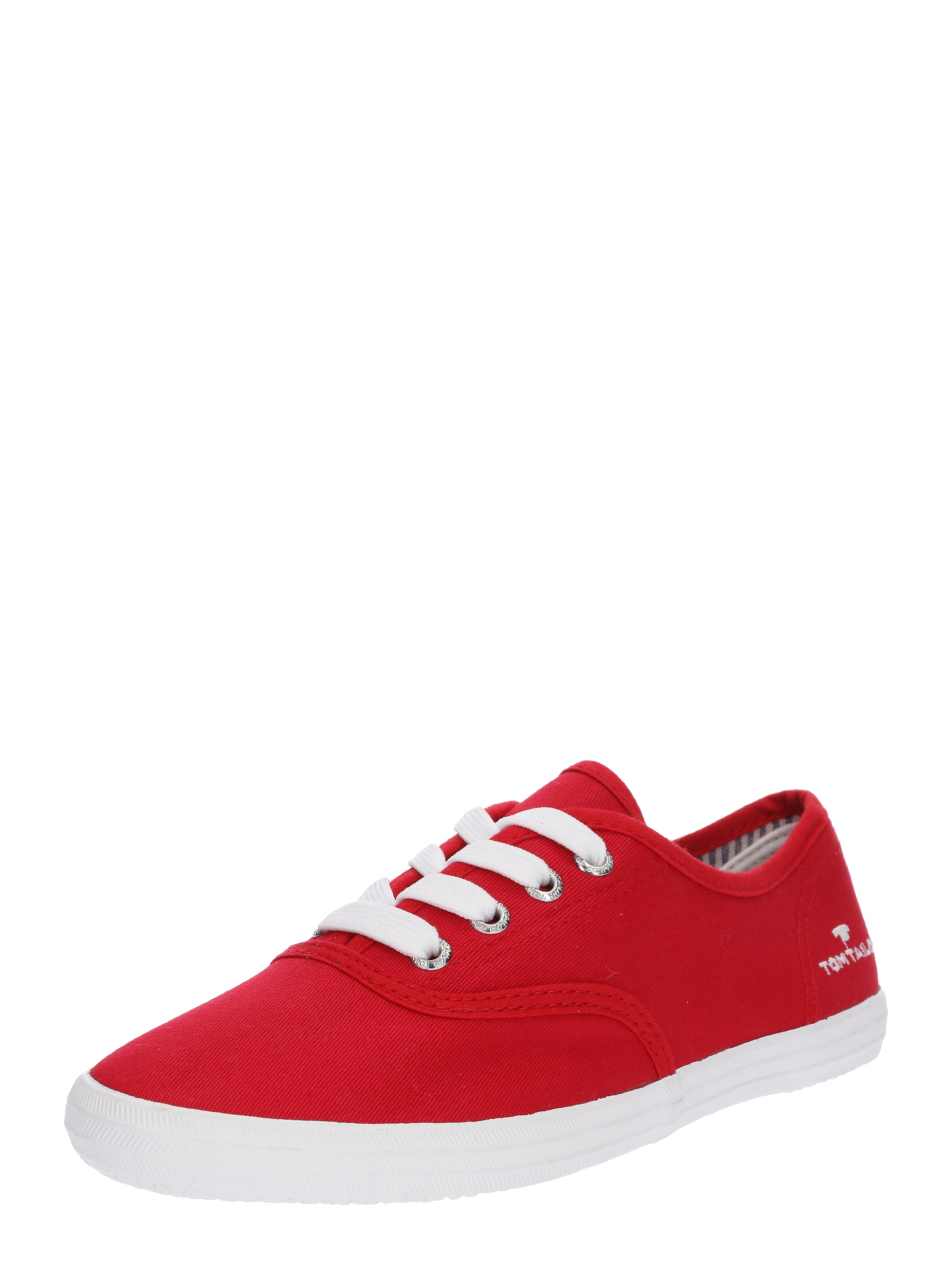 TOM TAILOR - Sneakers laag in de kleur Rood