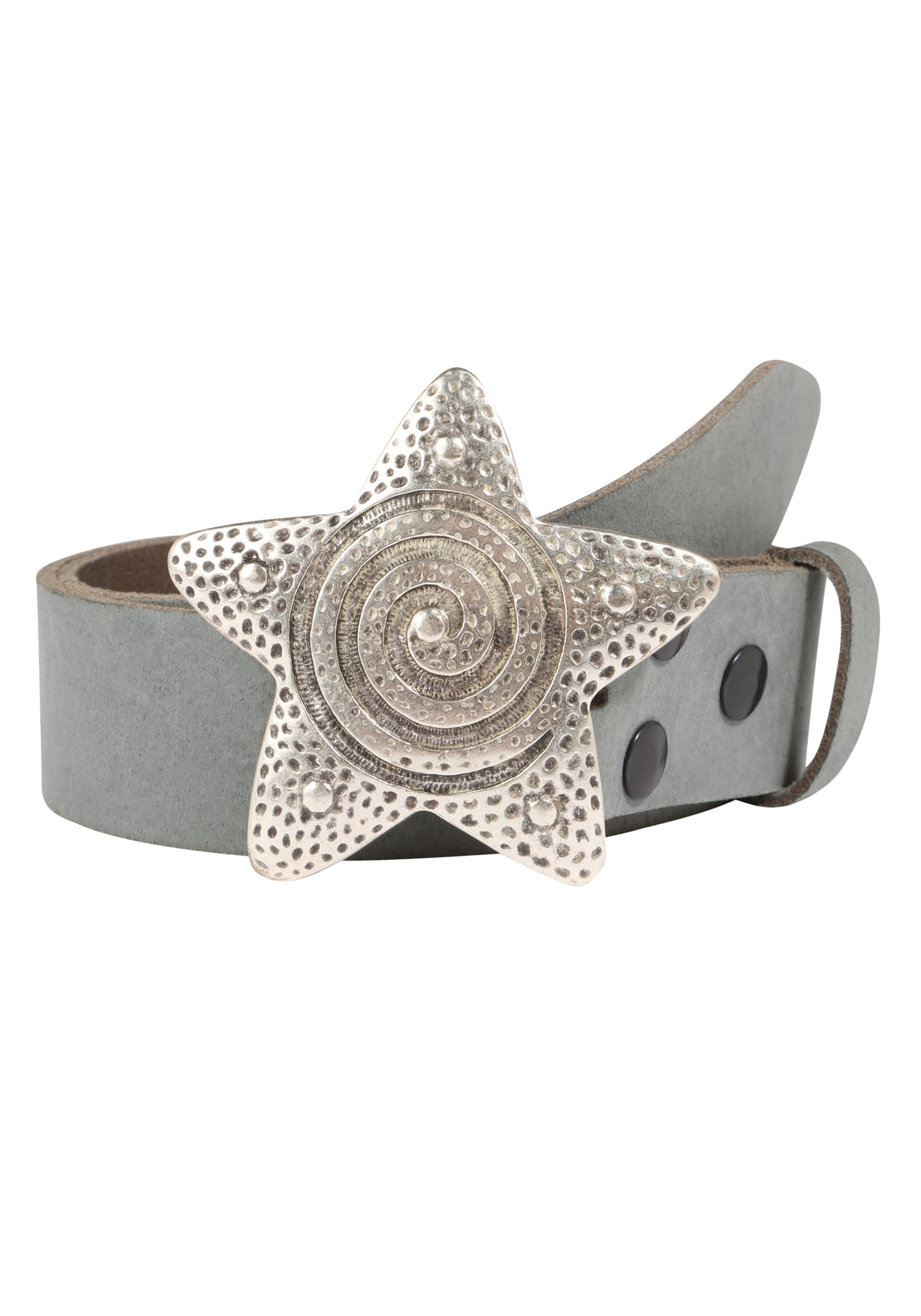 RETTUNGSRING by showroom 019° Belt in Grey: front