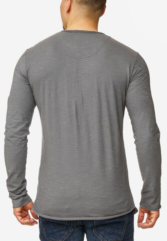 T-Shirt 'Willbur' INDICODE JEANS en gris