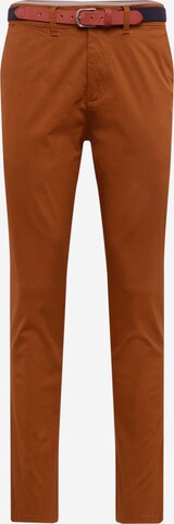 SELECTED HOMME Regular Chino 'YARD PANTS' in Braun: predná strana