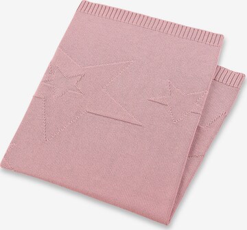 STERNTALER Baby Blanket in Pink: front