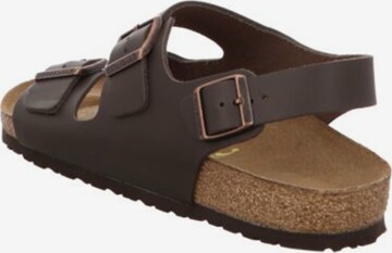 BIRKENSTOCK Sandály – hnědá