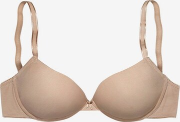 LASCANA Vario-Push-up-BH in Beige: predná strana