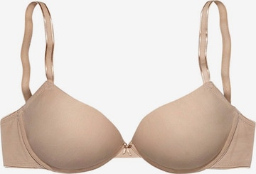 LASCANA T-shirt Bra in Beige: front