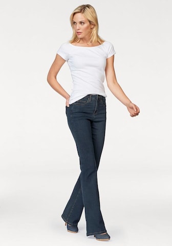 ARIZONA Bootcut Jeans 'Comfort-Fit' in Blau