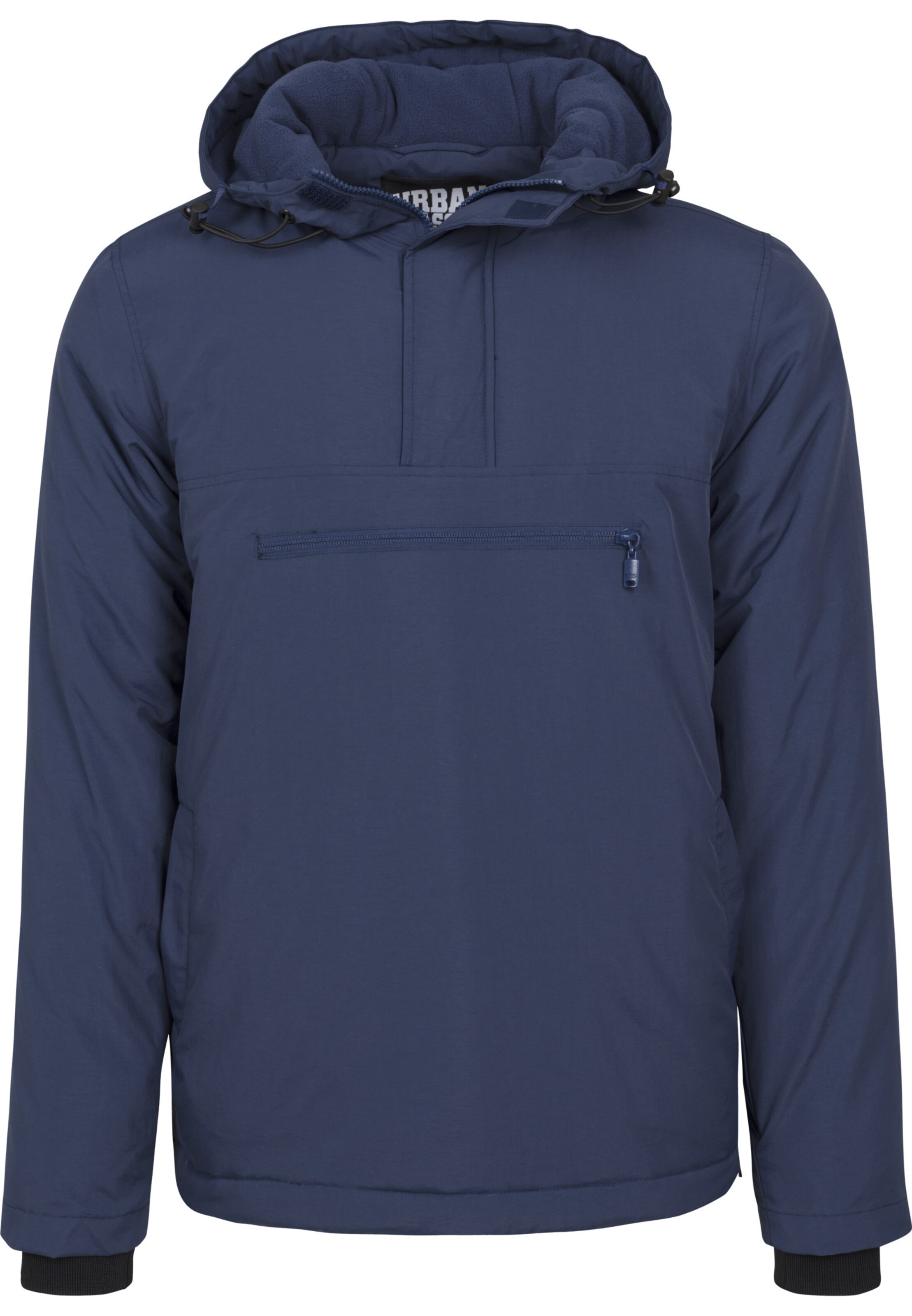 Urban Classics Between-season jacket in Blue: front