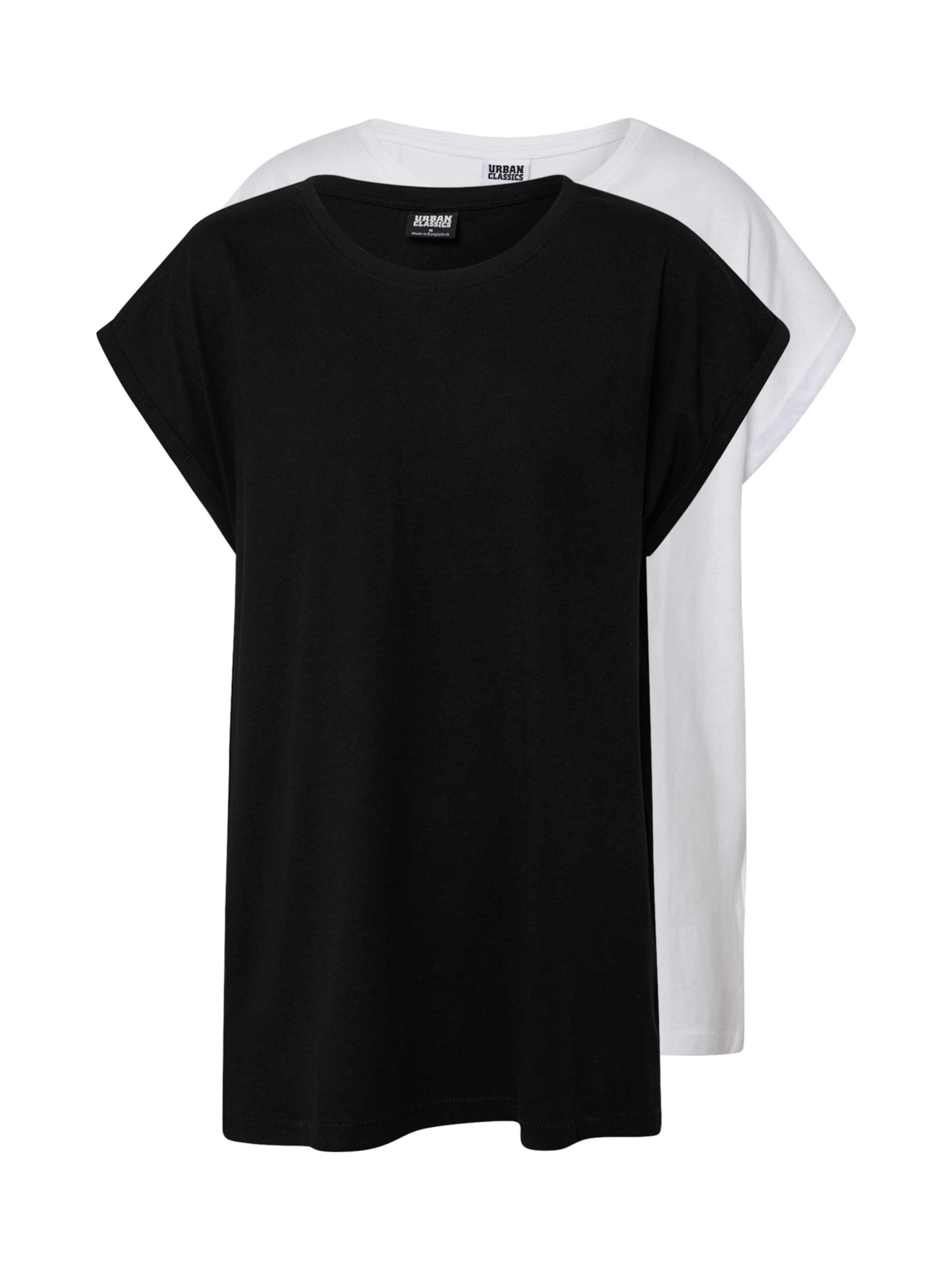 Urban Classics Μπλουζάκι σε μαύρο: μπροστά