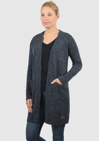Blend She Knit Cardigan in Blue: front