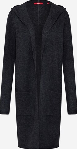 Cardigan s.Oliver en noir : devant