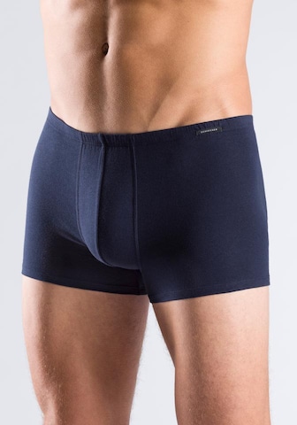 Boxers SCHIESSER en bleu : devant