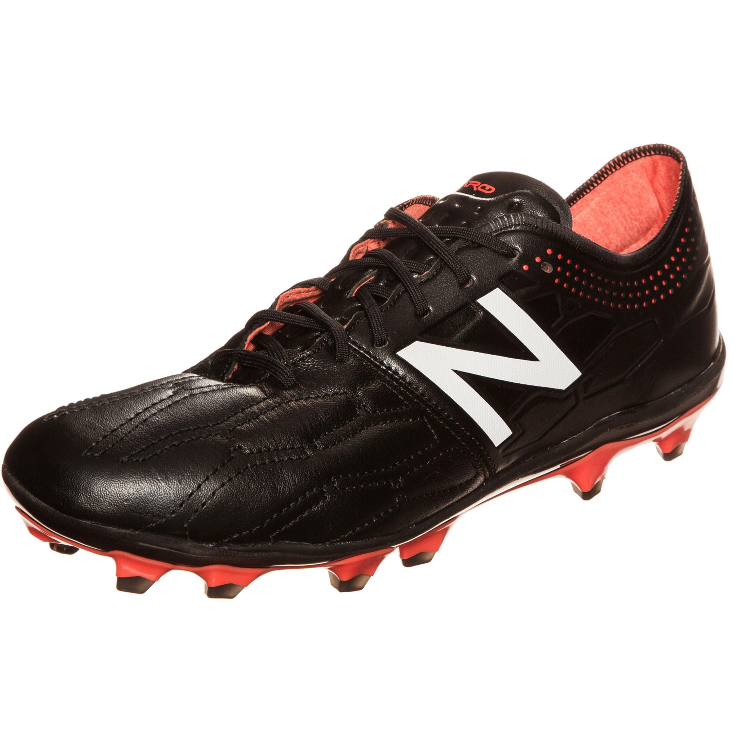 new balance - Voetbalschoen 'Visaro 2.0 K-Leder FG' in de kleur Zwart