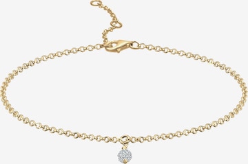 ELLI Bracelet 'Glitzer Kugel' in Gold: front