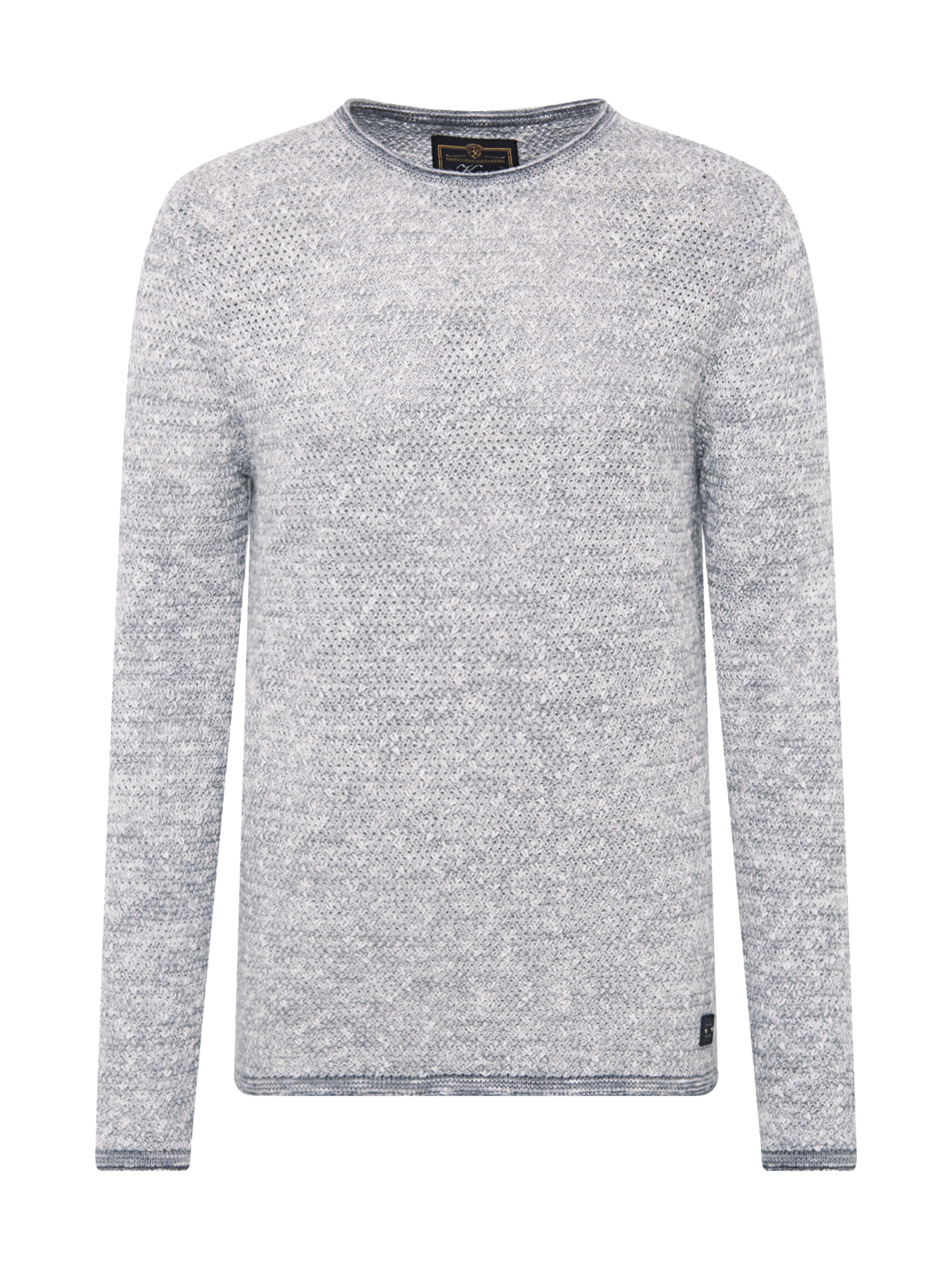 Key Largo - Trui 'MST HÄKKINEN' in de kleur Zilvergrijs