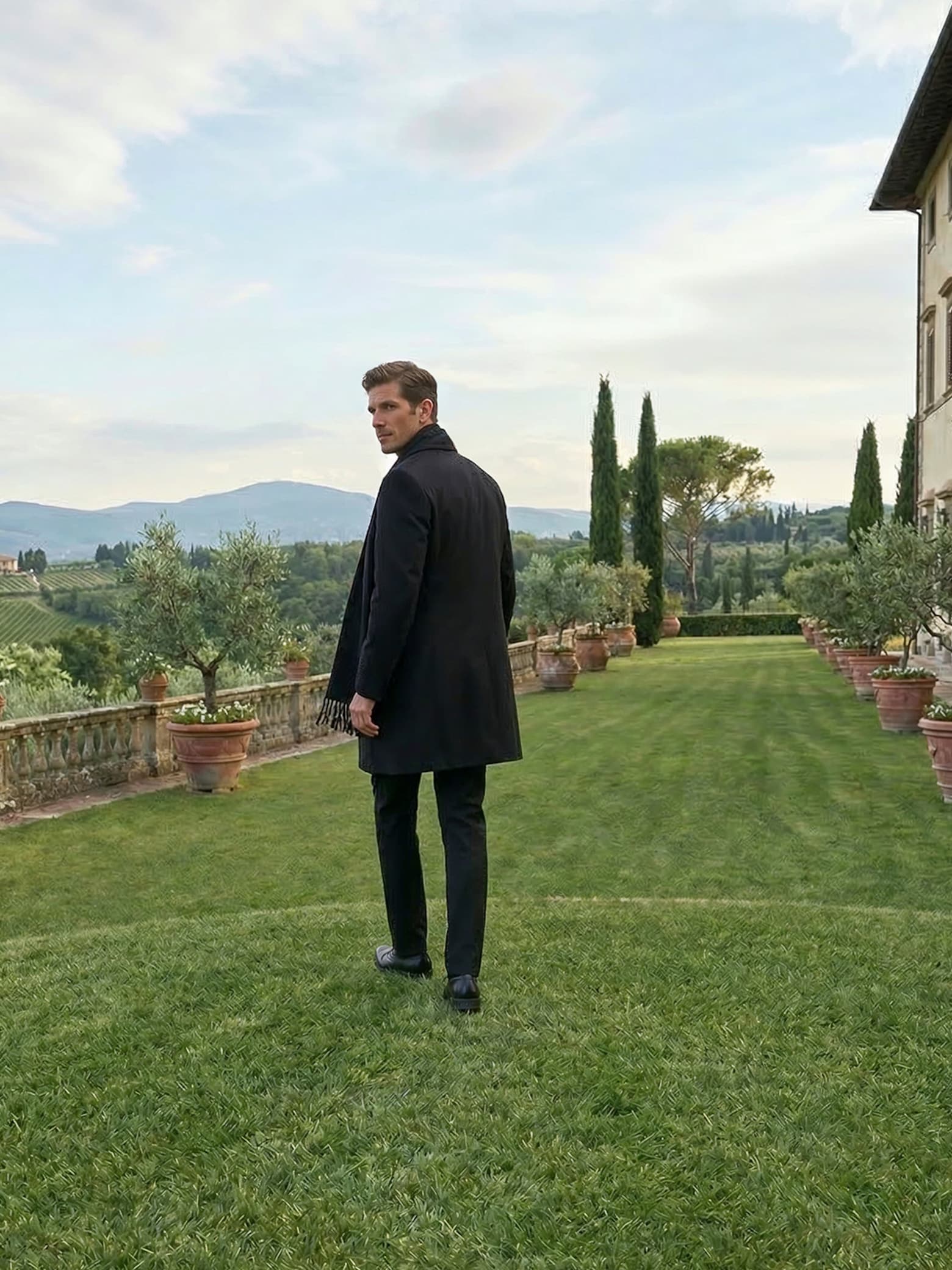 Sharp tailoring for winter weddings Groom Styles for Chilly Days