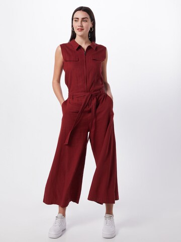 Soyaconcept Jumpsuit in Rood: voorkant