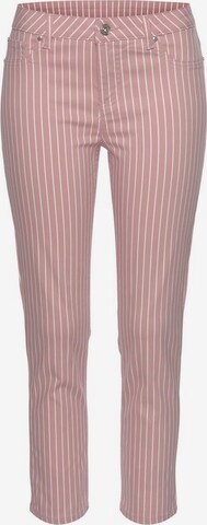 Skinny Jeggings LASCANA en violet : devant