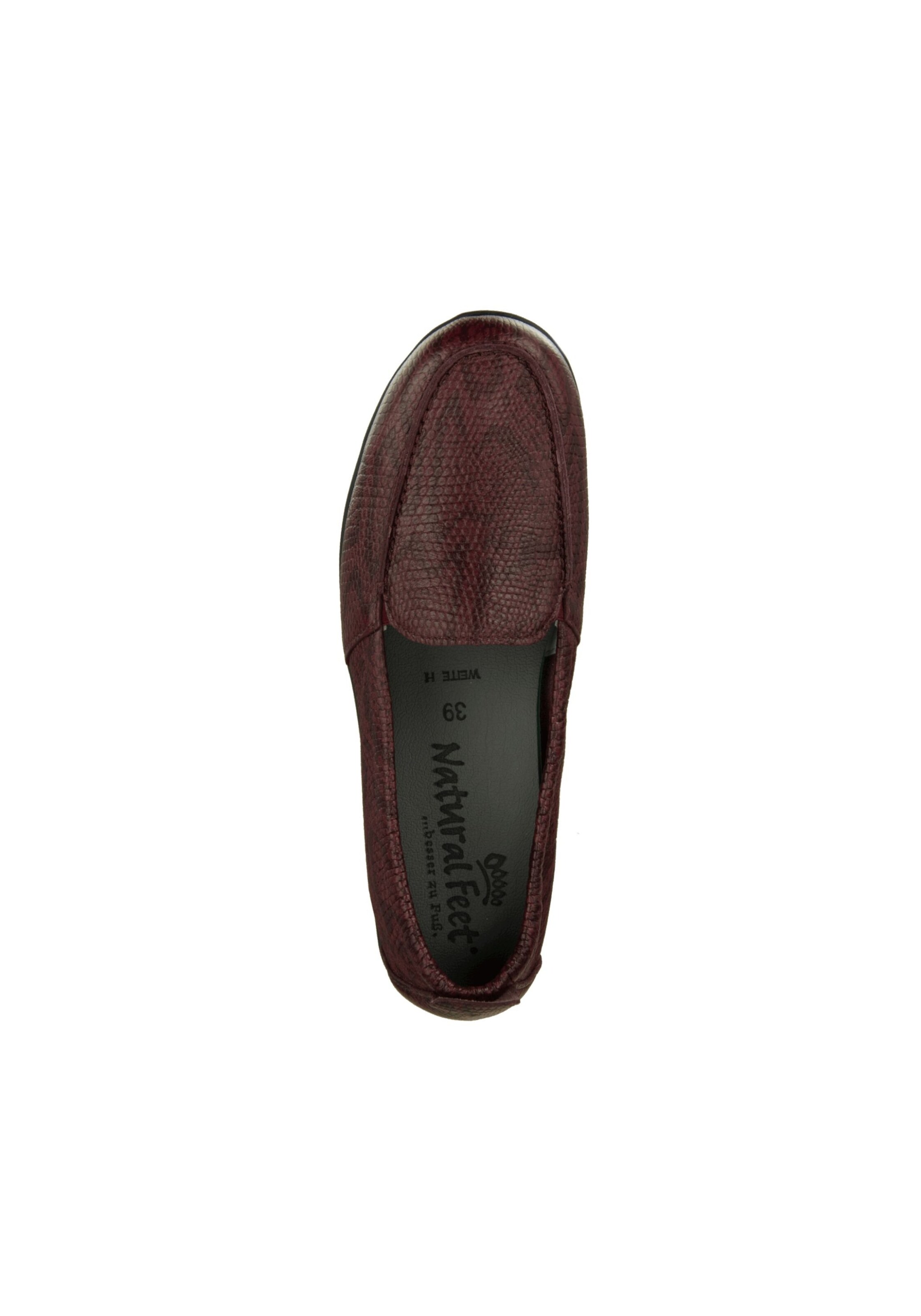 Natural Feet Moccasin 'Mona' in Red