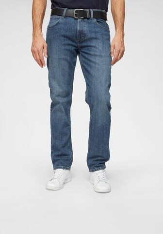 WRANGLER Regular Jeans 'Authentic Straight' in Blau: predná strana