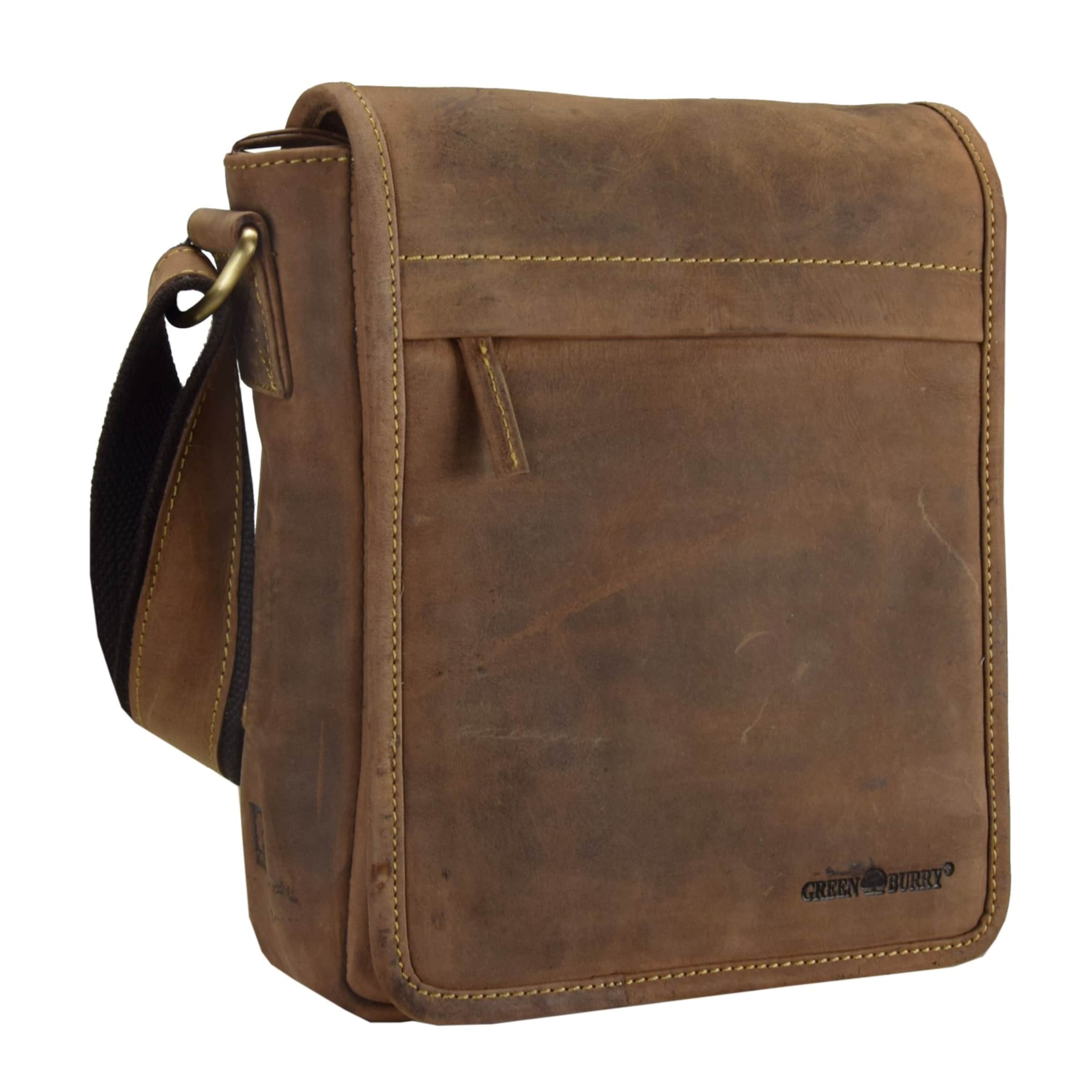 Sac à bandoulière GREENBURRY en marron