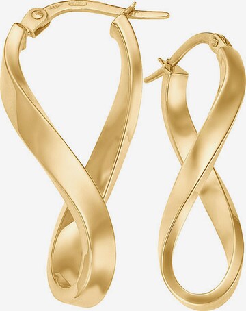 CHRIST Earrings in Gold: front