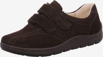 WALDLÄUFER Lace-Up Shoes in Brown: front