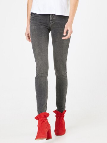 pilka LEVI'S ® Prigludęs Džinsai '710™ Super Skinny': priekis