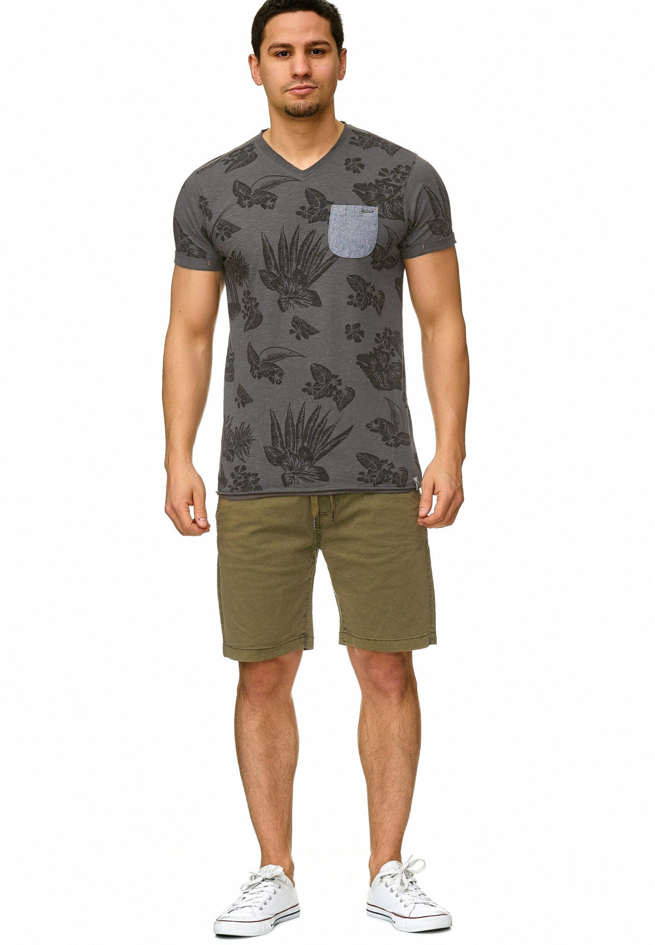 INDICODE JEANS Regular Broek 'Kelowna' in Groen