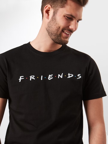 Mister Tee T-Shirt  'Friends' in Schwarz