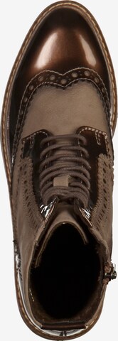 MARCO TOZZI Lace-Up Ankle Boots in Brown