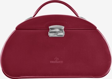 WINDROSE Jewelry Storage 'Merino' in Red: front