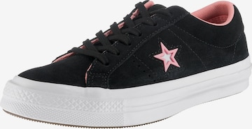 CONVERSE Sneaker 'One Star Suede Molded Star' in Schwarz: predná strana