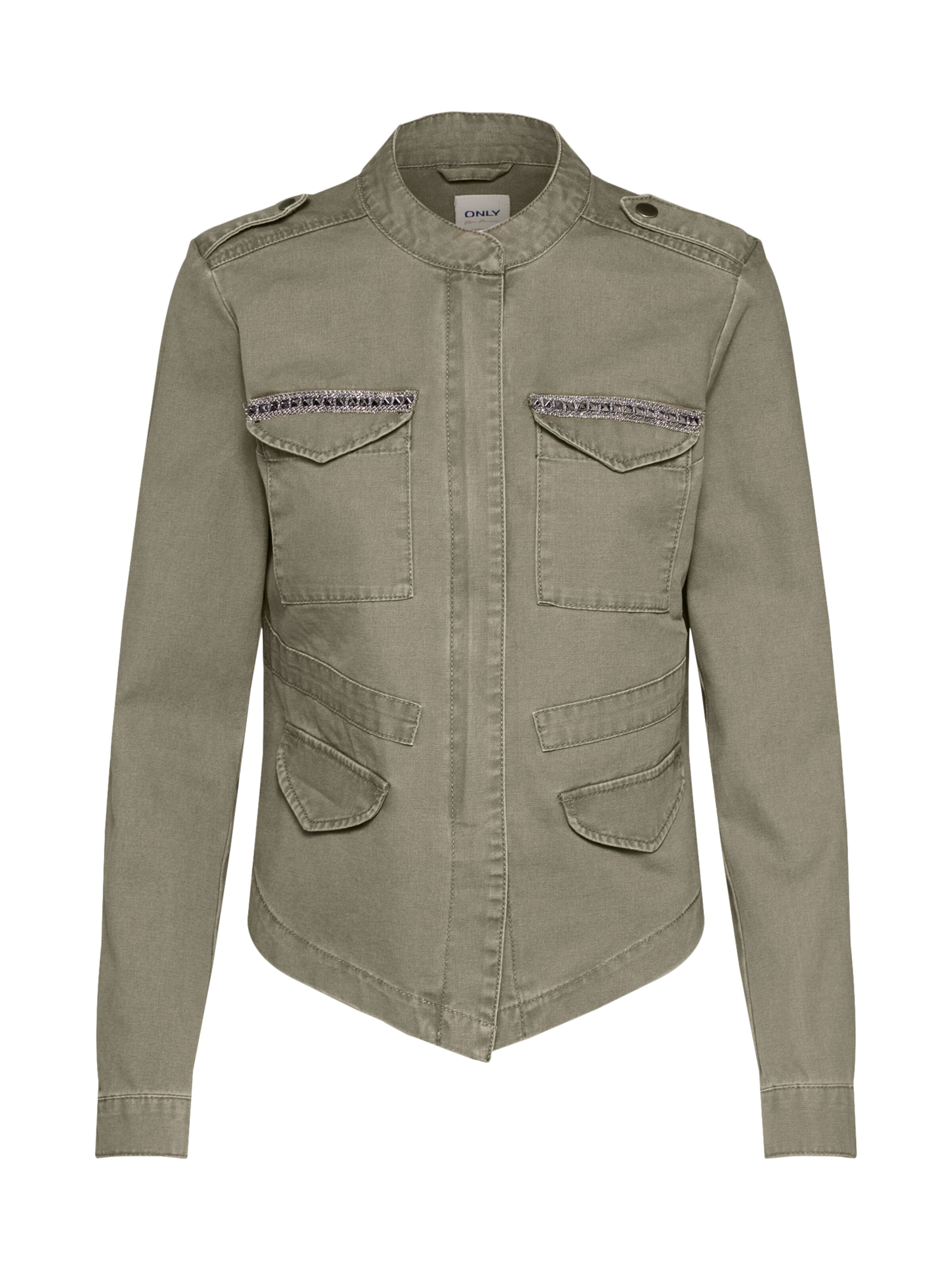 ONLY - Tussenjas 'AUSTIN ' in de kleur Groen