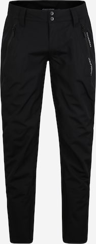 CHIEMSEE Normalny krój Spodnie outdoor w kolorze czarny: przód