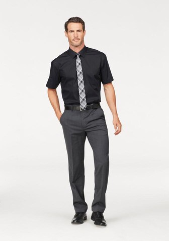 Man's World Regular fit Business Shirt in Black