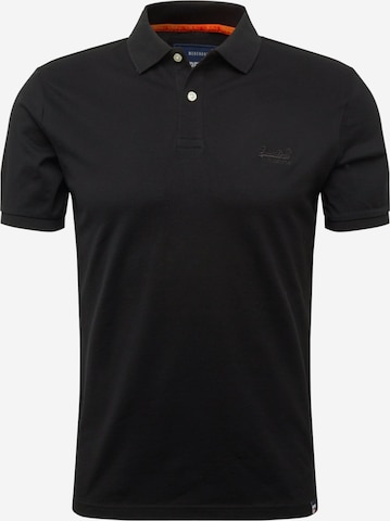 Superdry Poloshirt in Schwarz: predná strana