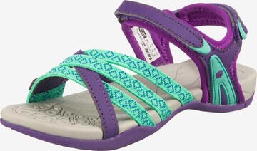 HI-TEC Sandals 'Savanna' in Green: front