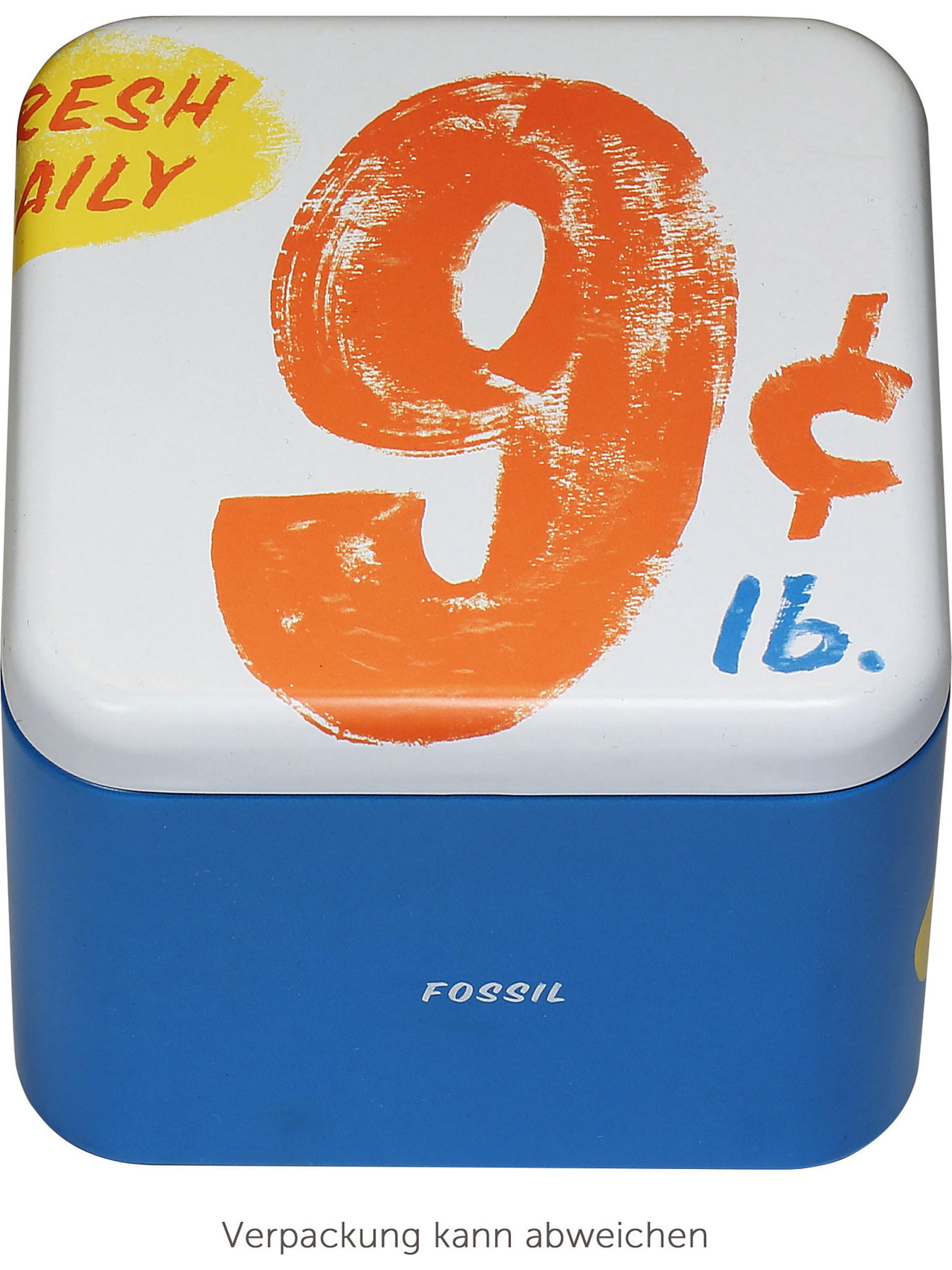 FOSSIL Analog klocka 'JACQUELINE' i blå