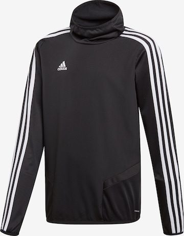 Sweat de sport 'Tiro 19' ADIDAS PERFORMANCE en noir : devant