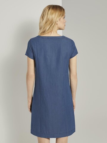 TOM TAILOR Kleid in Blau