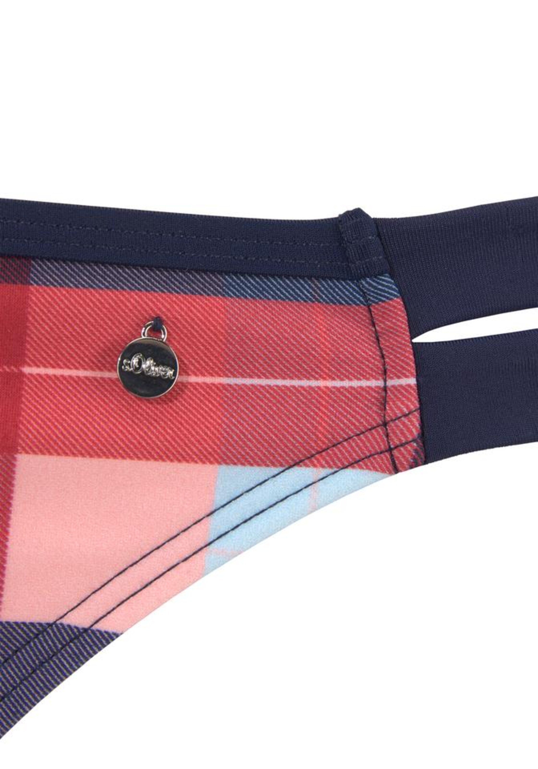 mėlyna s.Oliver Bandeau Bikinis