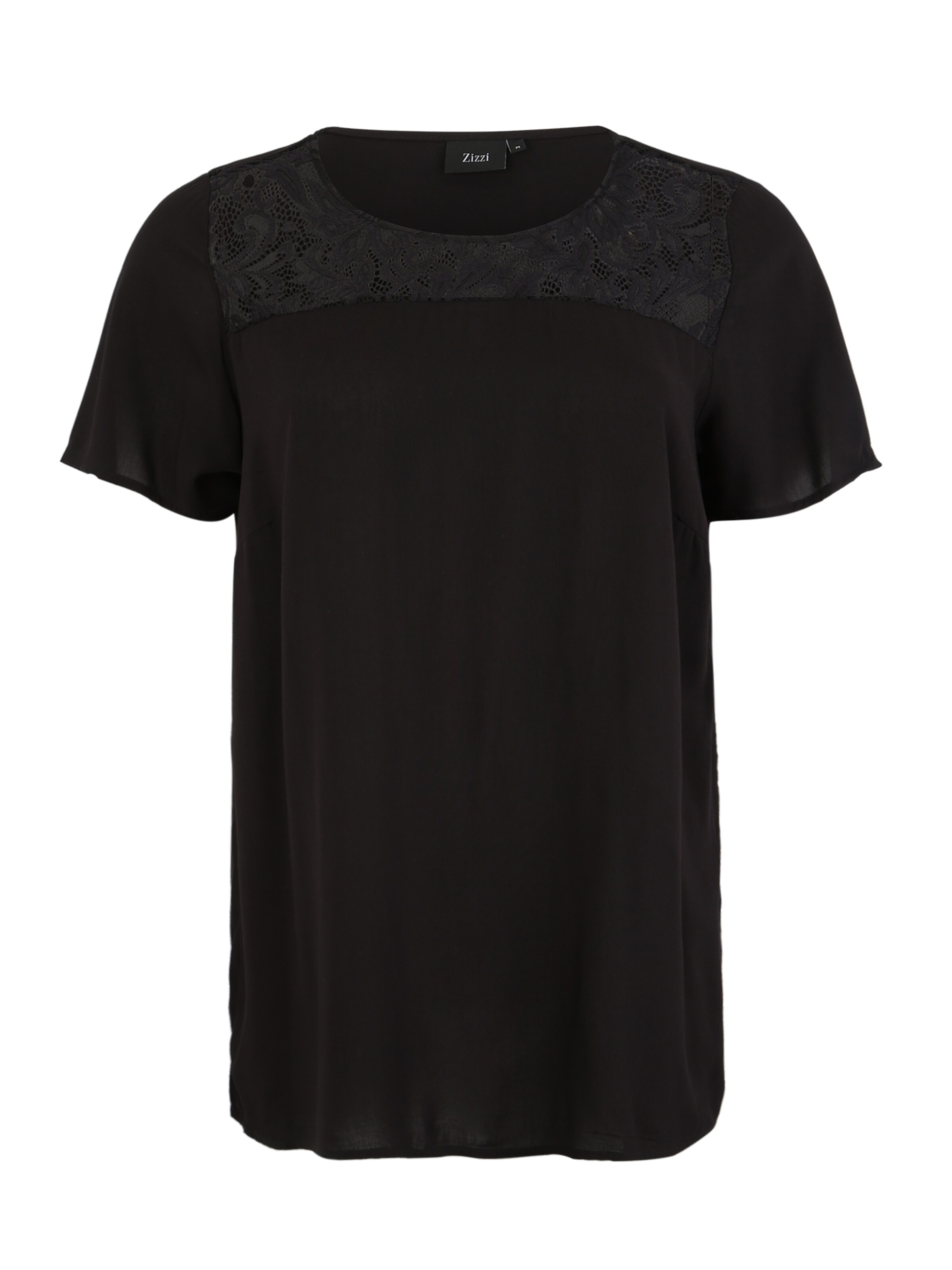 Zizzi - Blouse 'MTAYA' in de kleur Zwart