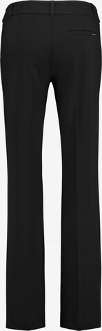 TAIFUN Slim fit Pleated Pants in Black: front