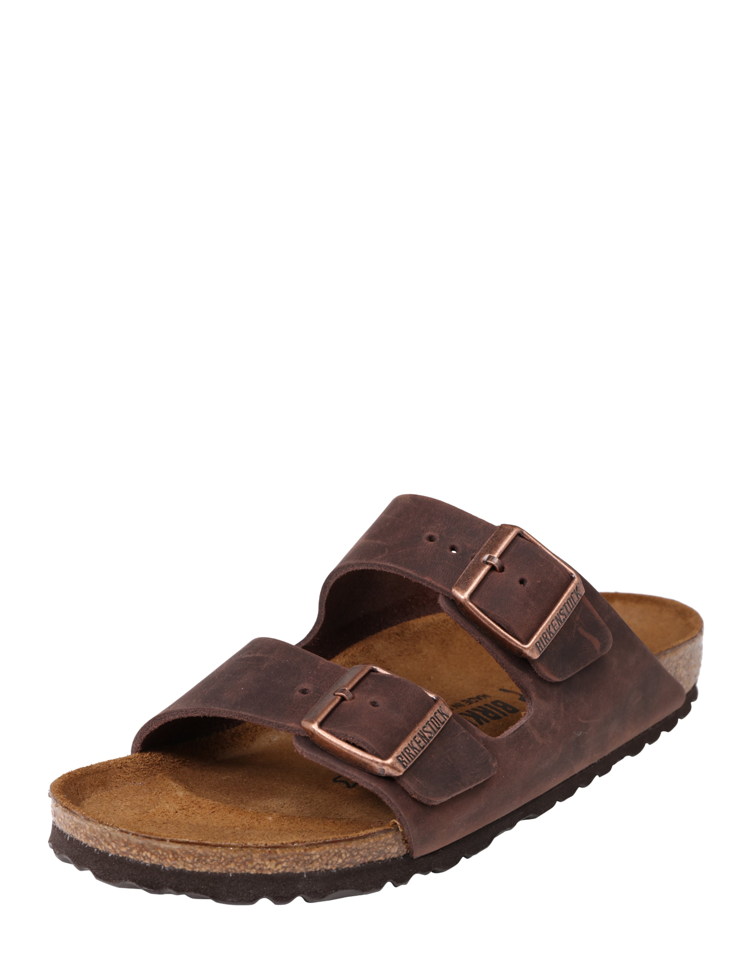 brūns BIRKENSTOCK Ādas čības &#x27;Arizona&#x27;: no priekšpuses