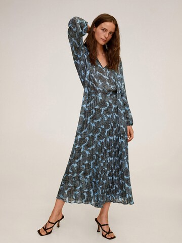 MANGO Blouse 'Deno' in Blauw