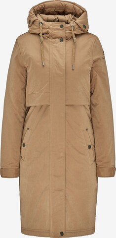 DREIMASTER Winterparka in Beige: voorkant