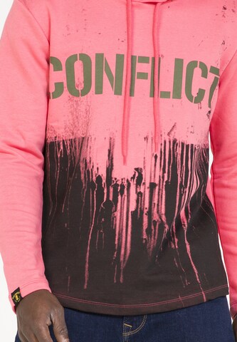 PLUS EIGHTEEN Sweatshirt in Roze